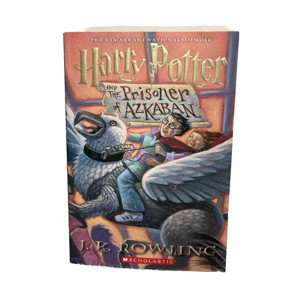 Harry Potter & The Prisoner Of Azkaban Paperback Book By J.K. Rowling Scholastic - Picture 1 of 3